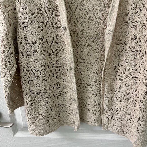 Macrame Lace Cardigan from Appleseed's, PL - Picture 3 of 4